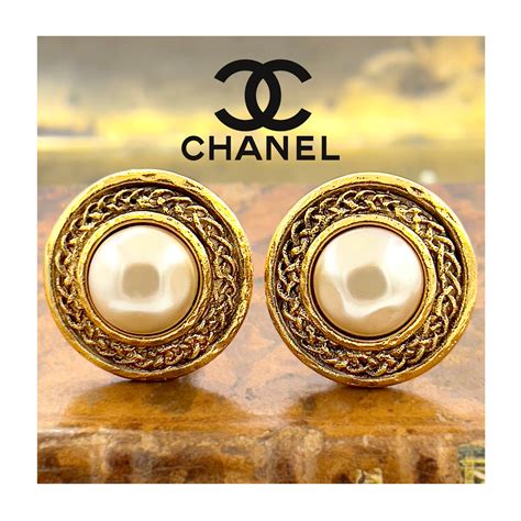 ecchi chanel earrings|Chanel earrings uk.